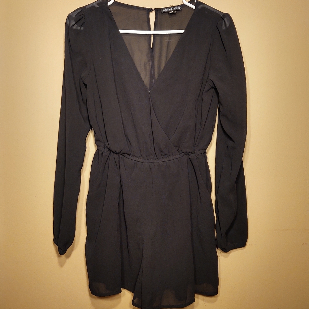 Black dress  (Double Zero) with pockets size S
